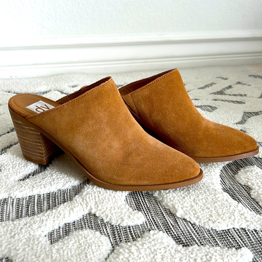 Dolce Vita camel mules 7.5